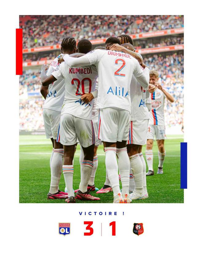 雷恩足球俱乐部取得胜利赢得赞誉