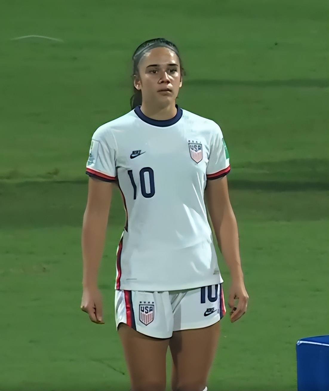 美国队在女足比赛中表现出色 美国队在女足比赛中表现出色